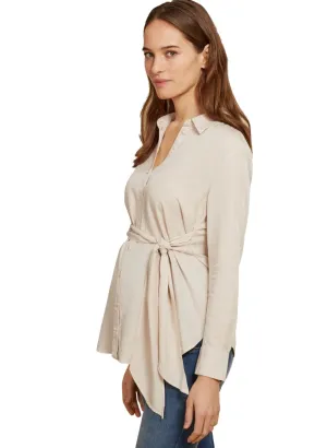 Aiden Maternity Tie Shirt