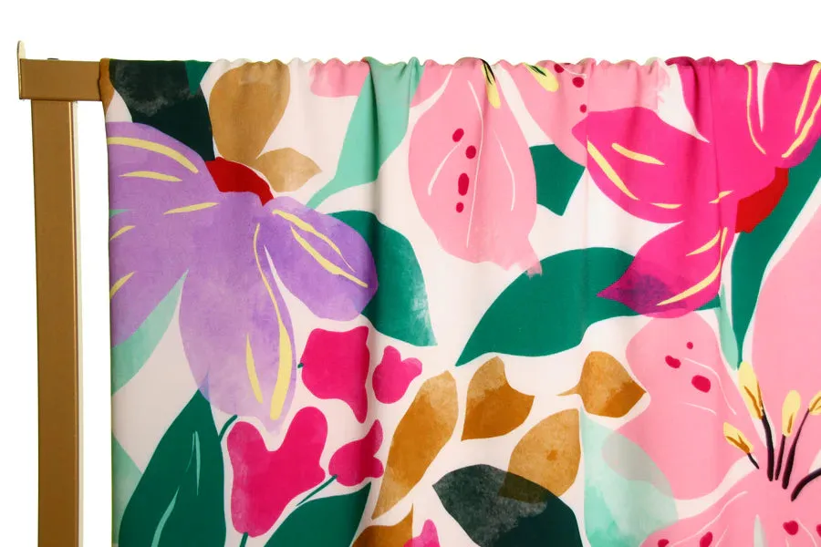 Atelier Jupe - Colour Splash Viscose Fabric