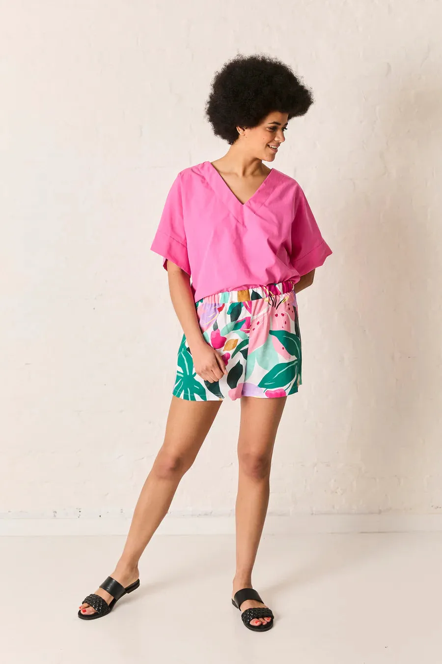 Atelier Jupe - Colour Splash Viscose Fabric