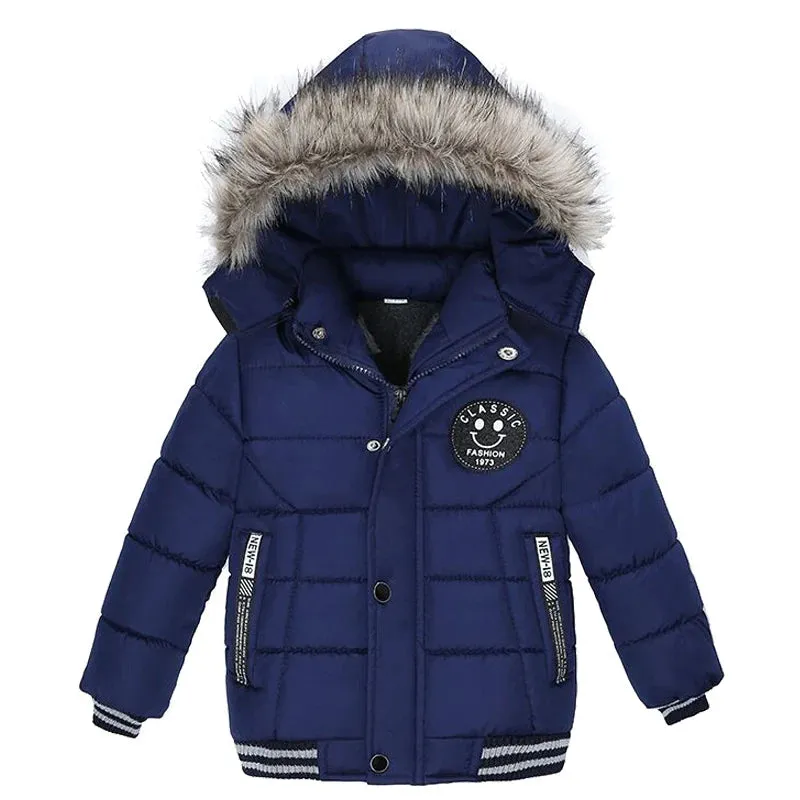 Baby Boy Fall Camouflage Hooded Jackets
