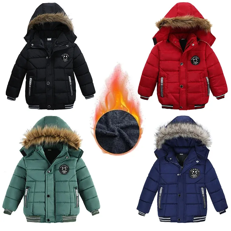 Baby Boy Fall Camouflage Hooded Jackets