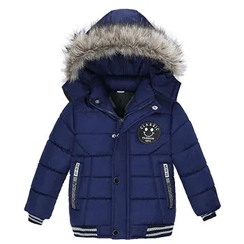 Baby Boy Fall Camouflage Hooded Jackets