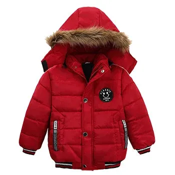 Baby Boy Fall Camouflage Hooded Jackets