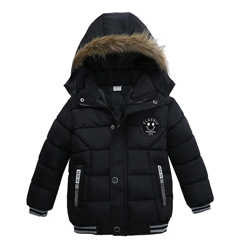 Baby Boy Fall Camouflage Hooded Jackets