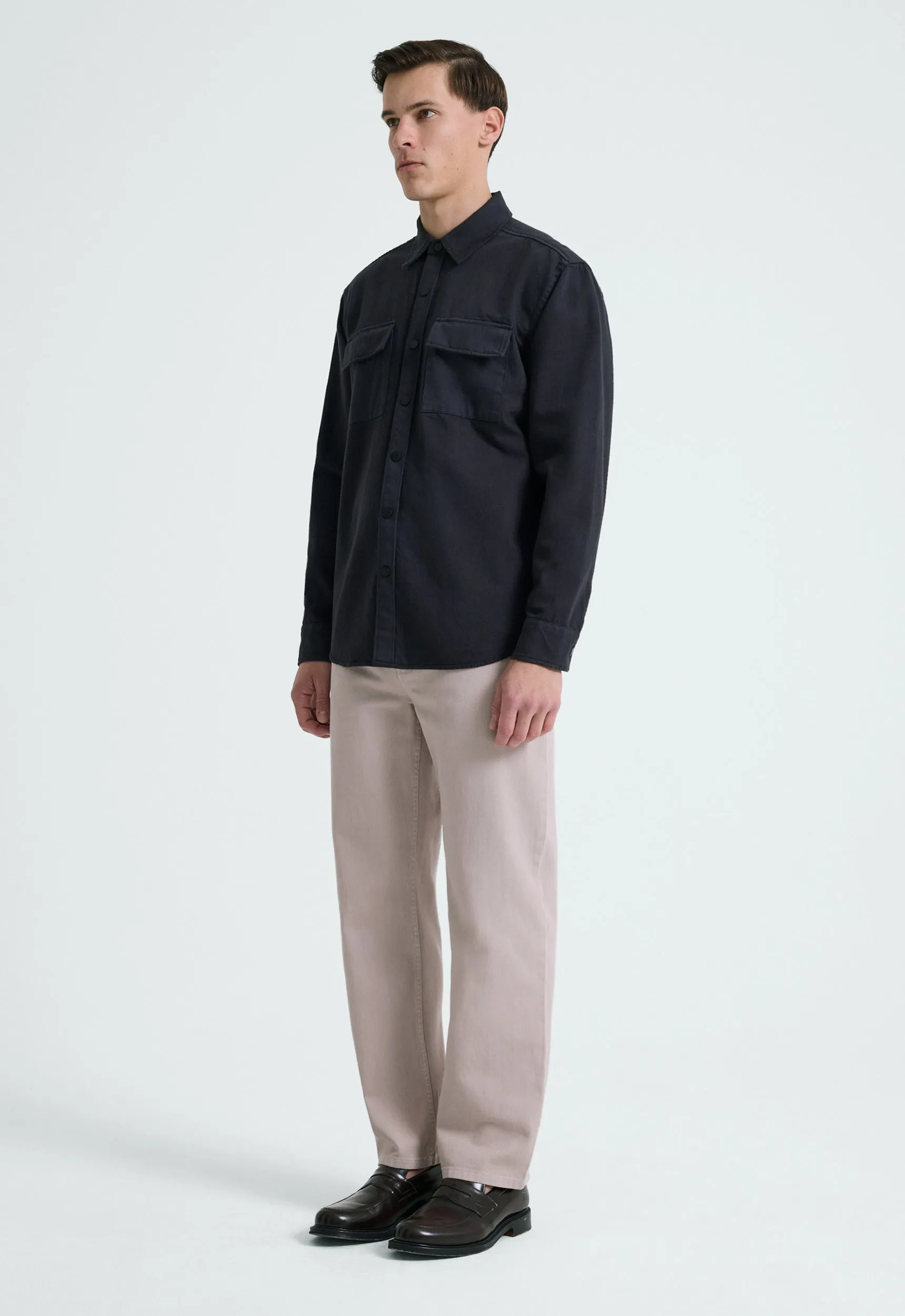 Begg Cotton Shirt - Char