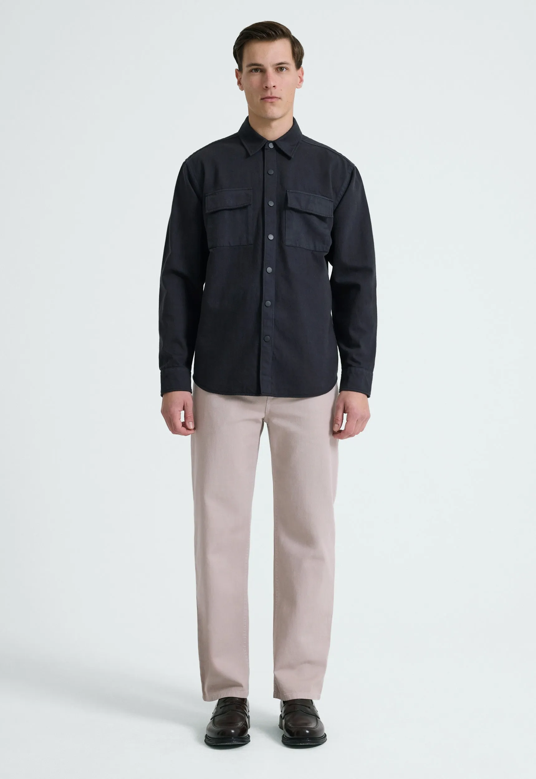 Begg Cotton Shirt - Char