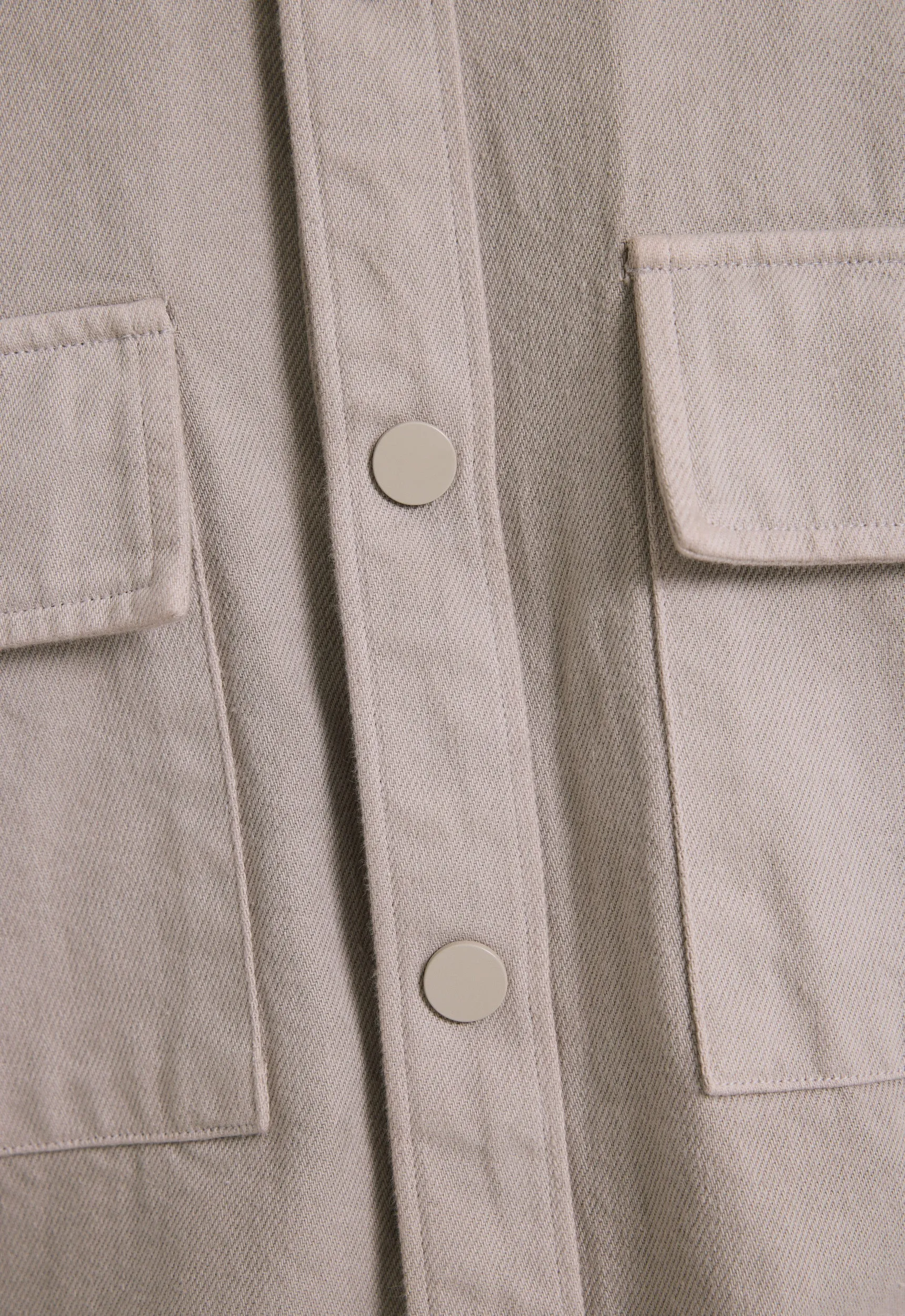 Begg Cotton Shirt - Pearl