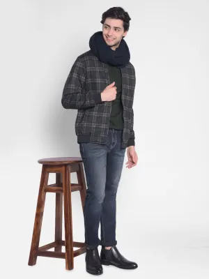 Black Checked Jacket