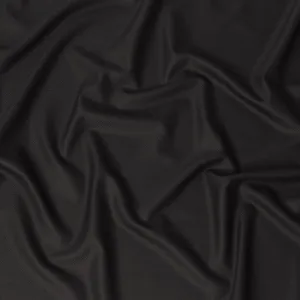 Black premium pure English super 120's all wool suiting fabric in self design-D14824