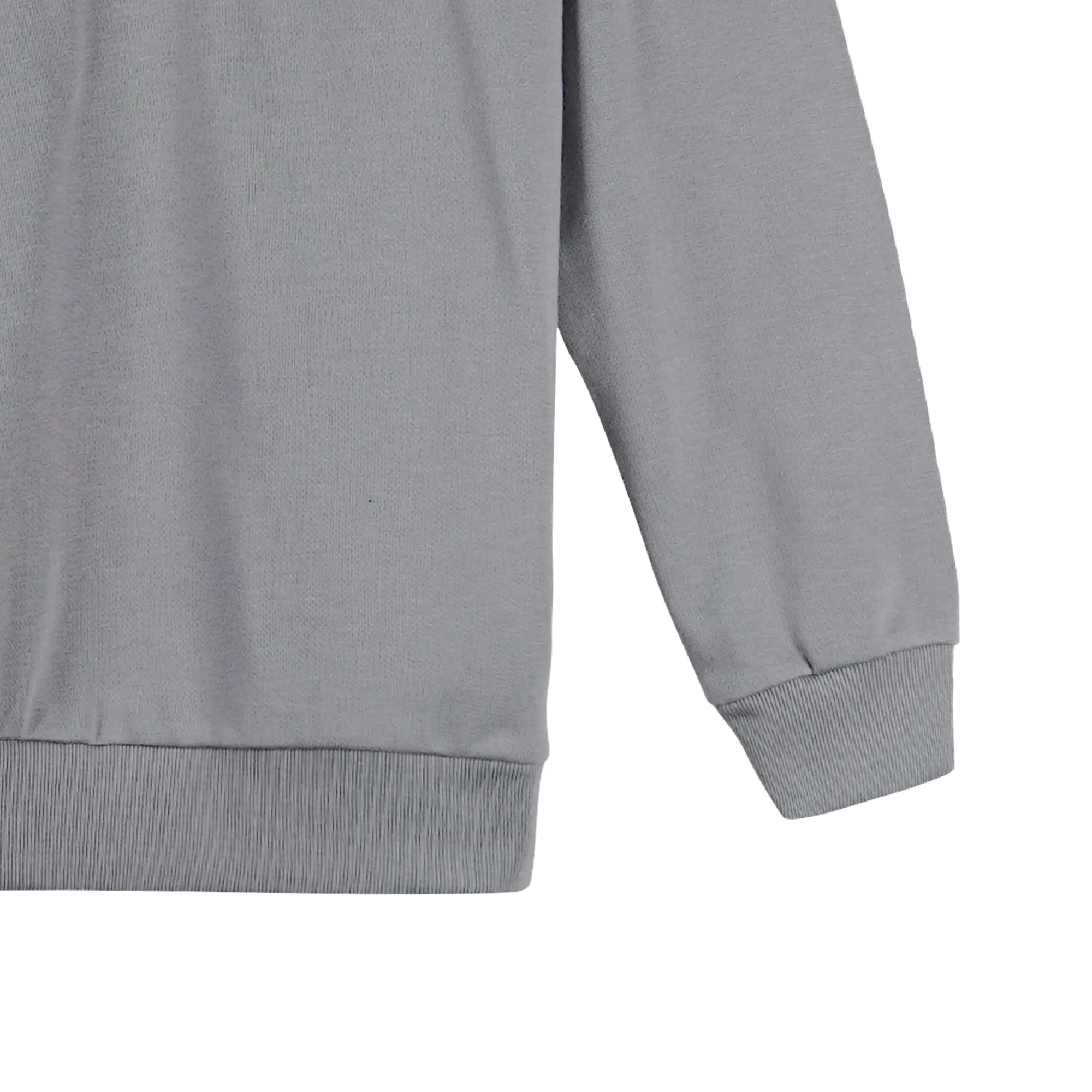Bobson Japanese Men's Basic Jacket Long Sleeve Sweat shirt for Men Trendy Fashion High Quality Apparel Comfortable Casual Sweater Jacket for Men Regular Fit 118348 (Gray)