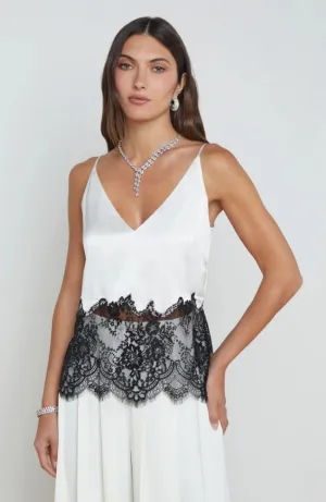 Bryna Lace Mix Cami