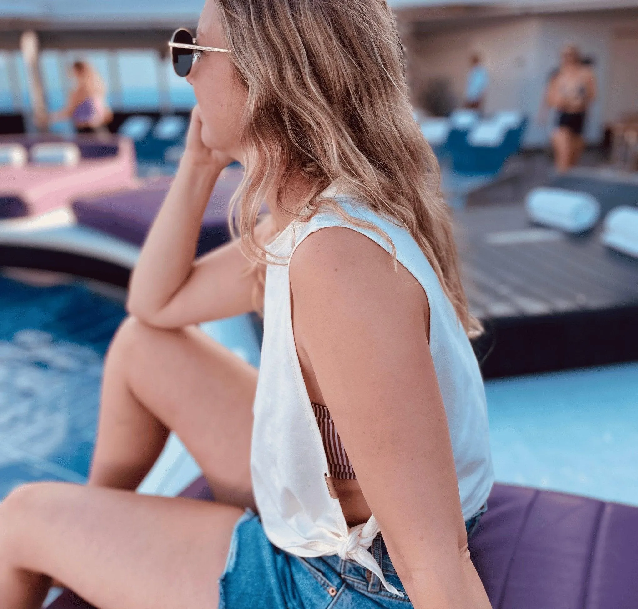 Camisole BeachSide - Ivoire