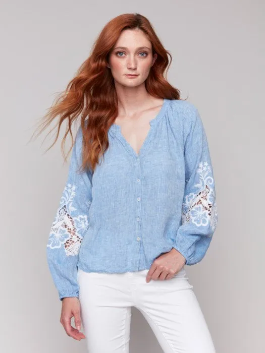 CHAMBRAY ALL DAY TOP