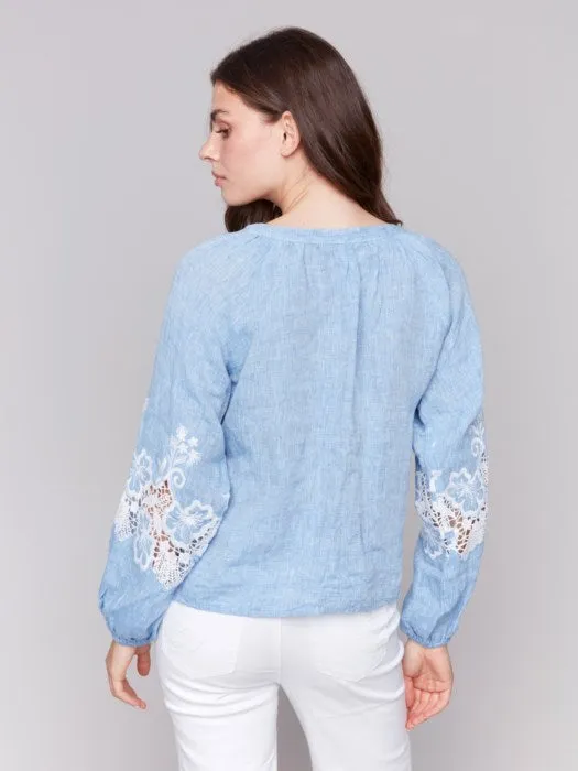 CHAMBRAY ALL DAY TOP