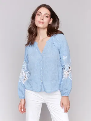 CHAMBRAY ALL DAY TOP