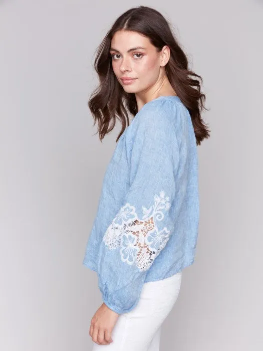 CHAMBRAY ALL DAY TOP