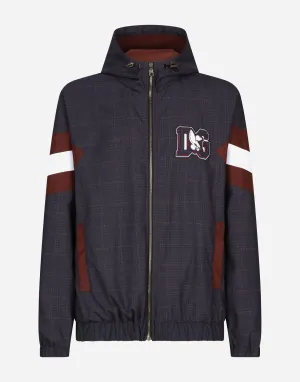 Check-Print Lightweight Jacket