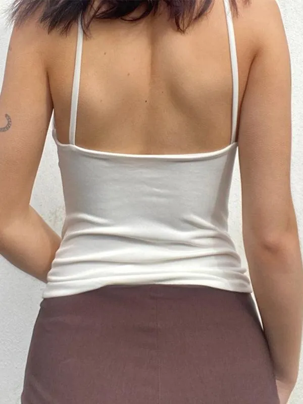 Chic Midriff-Baring Camisole - The Jakoto Collection