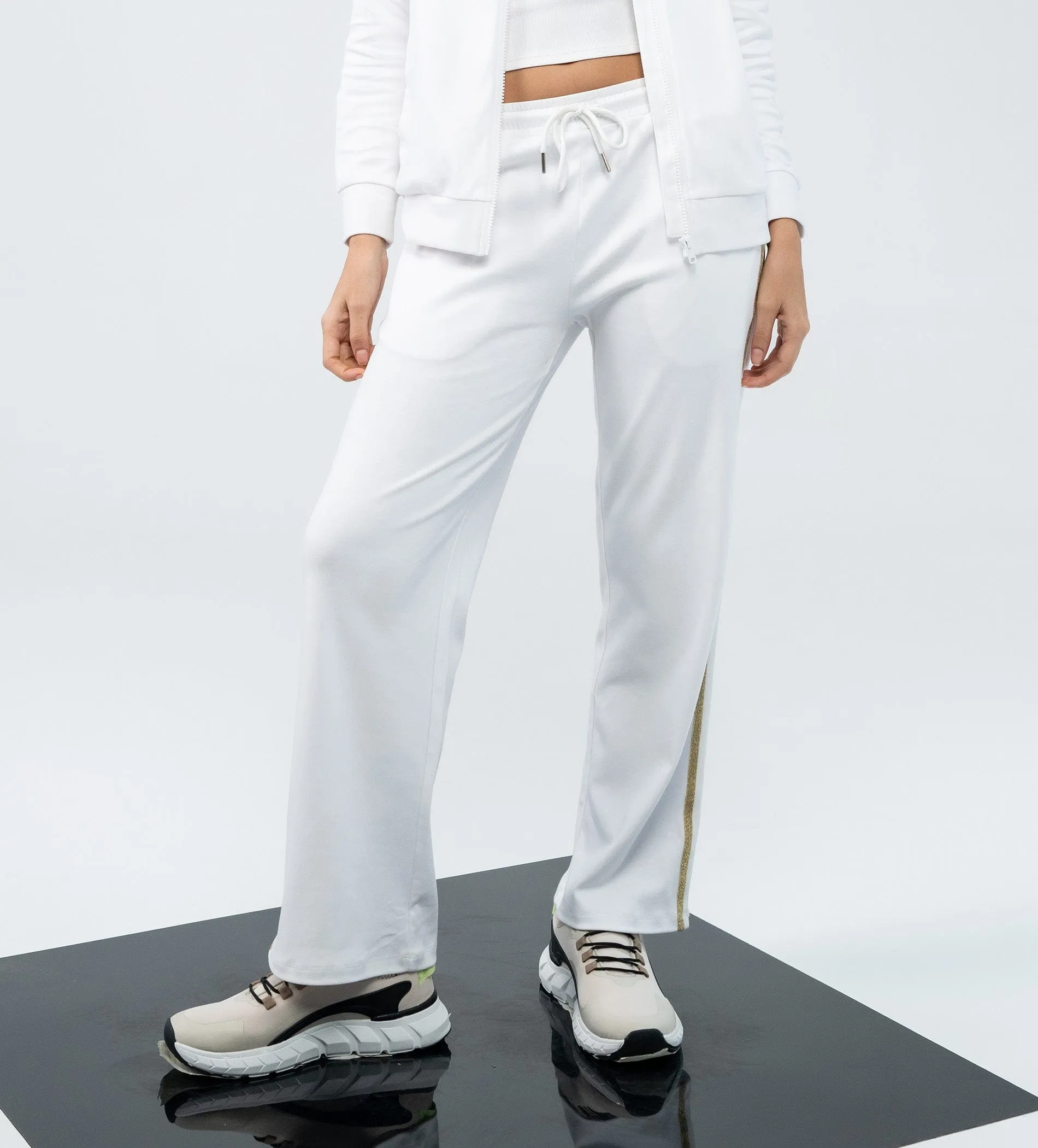 Classic white Trackpants