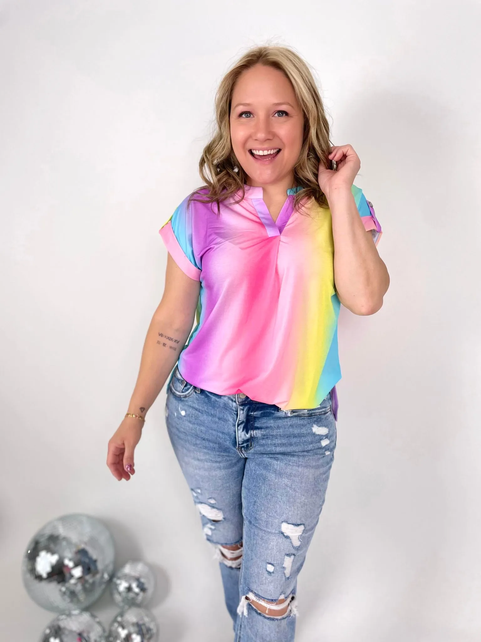 Delicate Hues Top