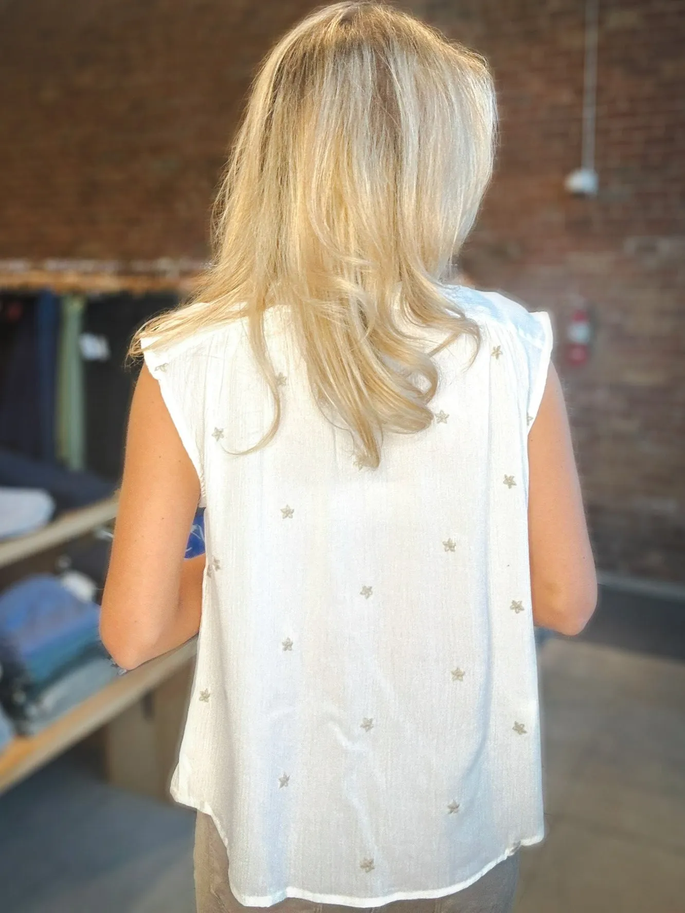 Dex Breezy Blooms Top