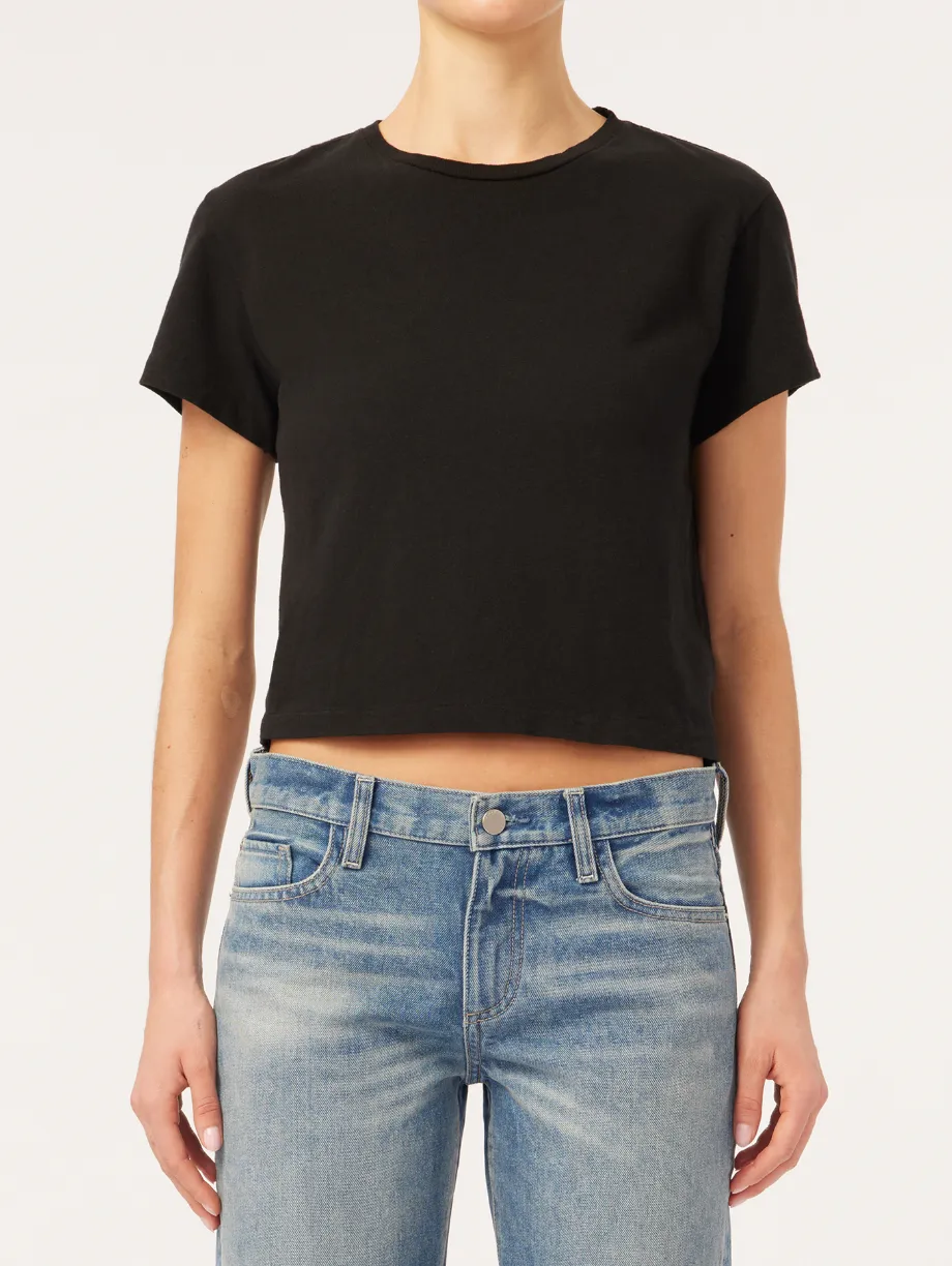 DL1961 Black essential tee