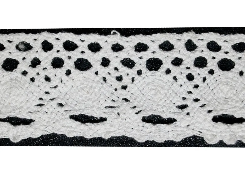 Dyeable Greige Design 1068 Cotton Laces