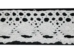 Dyeable Greige Design 1068 Cotton Laces