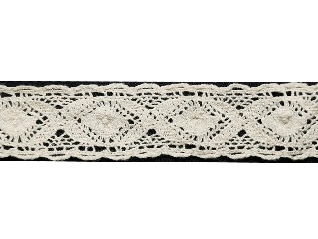 Dyeable Greige Design 665 Cotton Laces