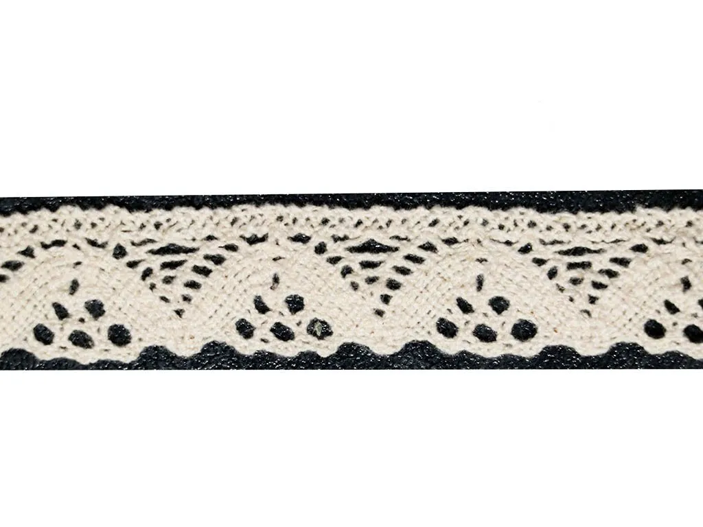 Dyeable Greige Design 848 Cotton Laces