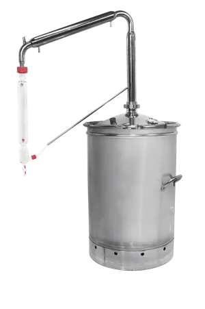 Estrattore Extractor Plus 65L - 250L Essential Oil Distiller Italian Made Direct Import