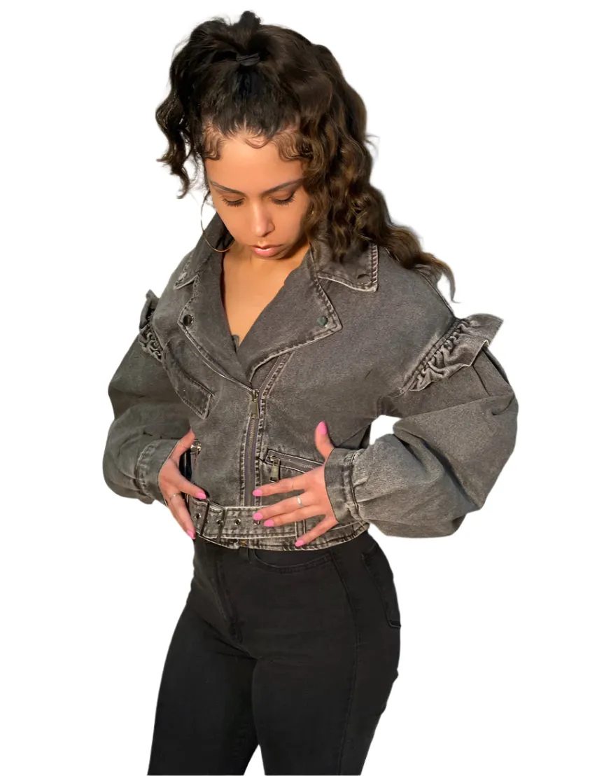 Faded Denim Jacket
