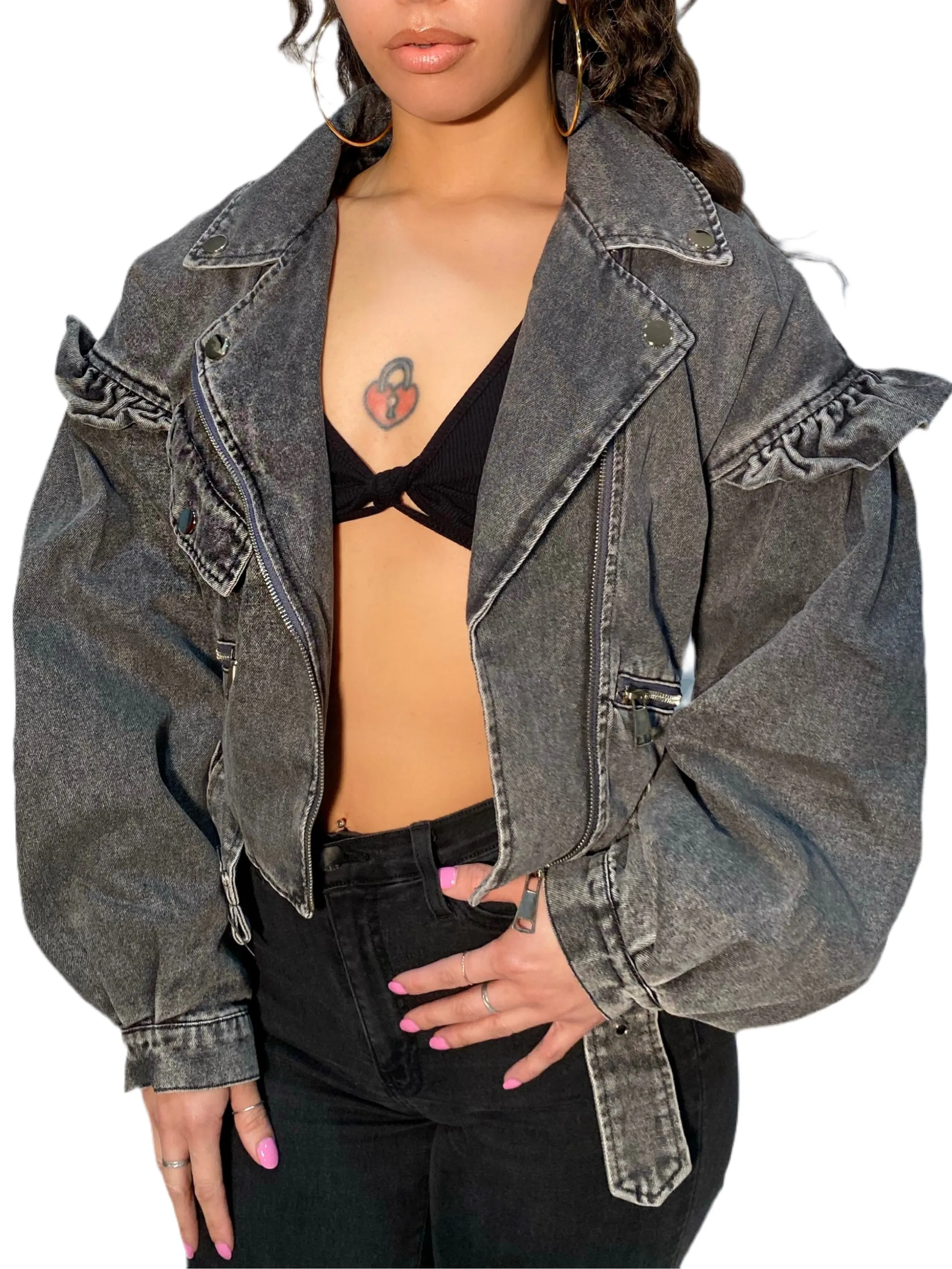 Faded Denim Jacket