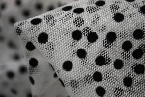 Flocked Velvet Spot