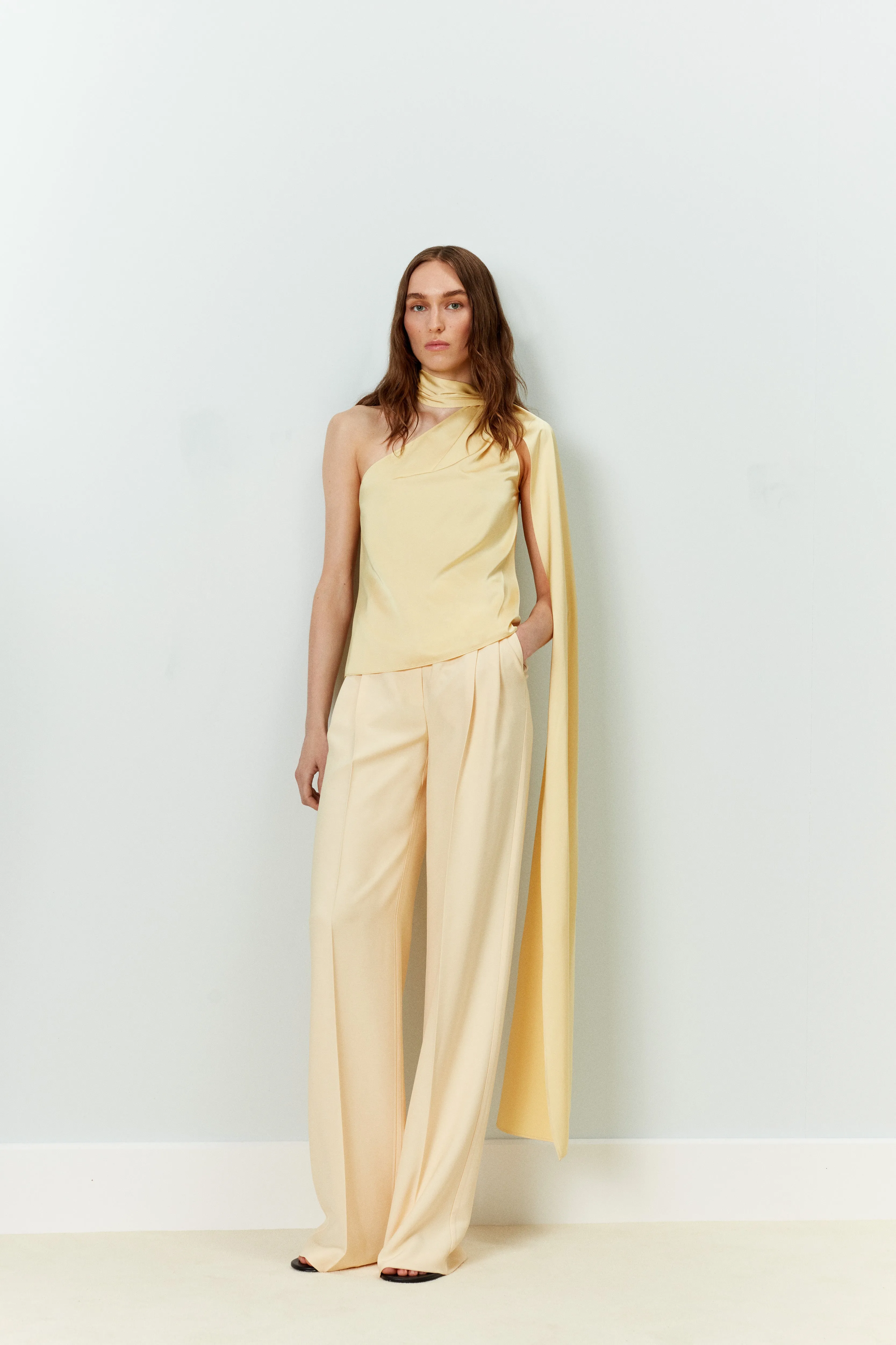 Gabriella - Double Pleated Tailored Trousers