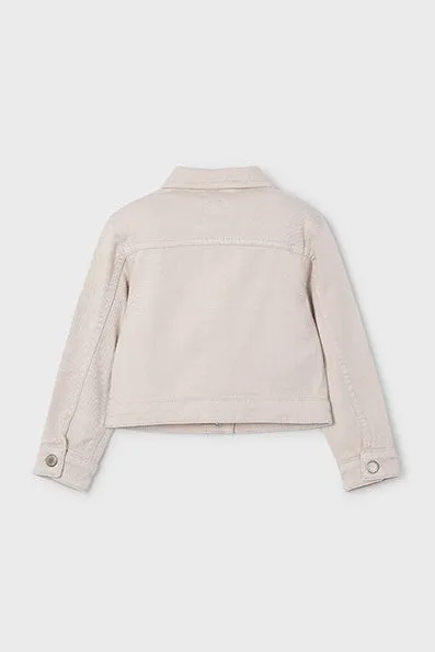girls twill denim jacket
