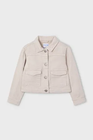 girls twill denim jacket