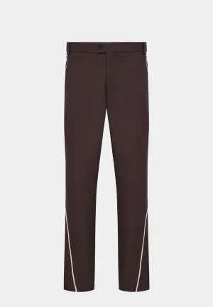 GMBH Tailored Trousers - Brown