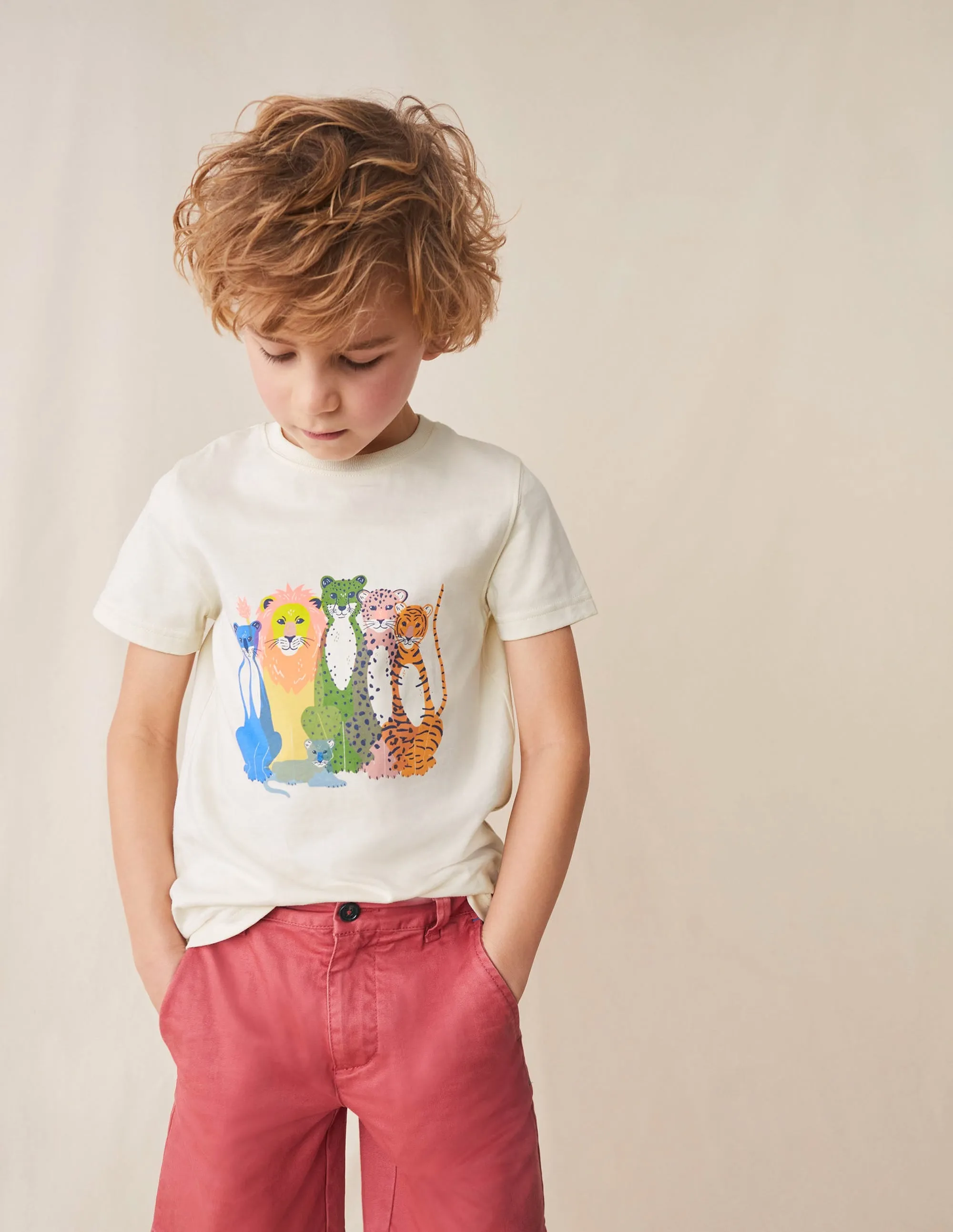 Graphic-Print Cotton T-Shirt-Vanilla Pod Cats
