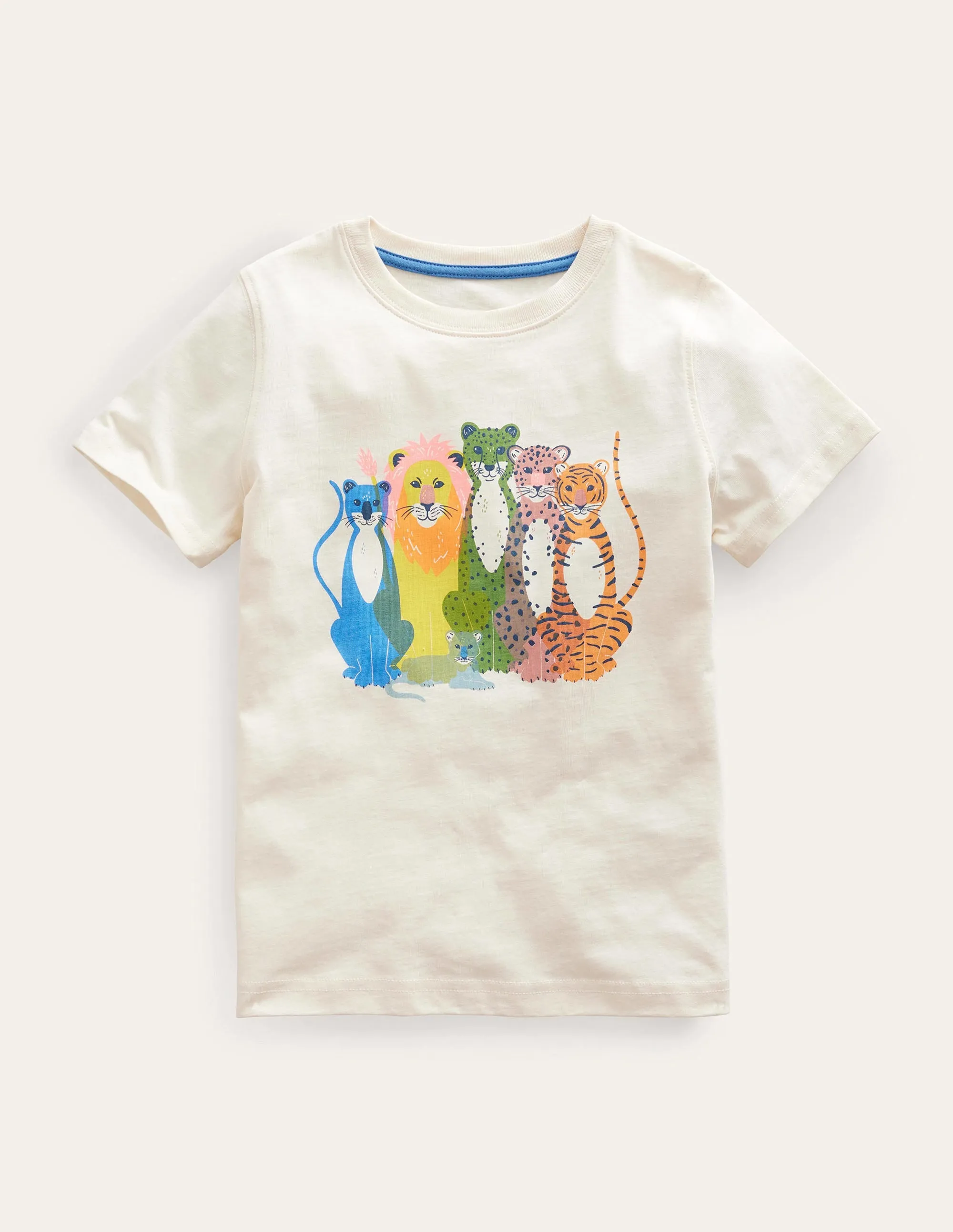 Graphic-Print Cotton T-Shirt-Vanilla Pod Cats