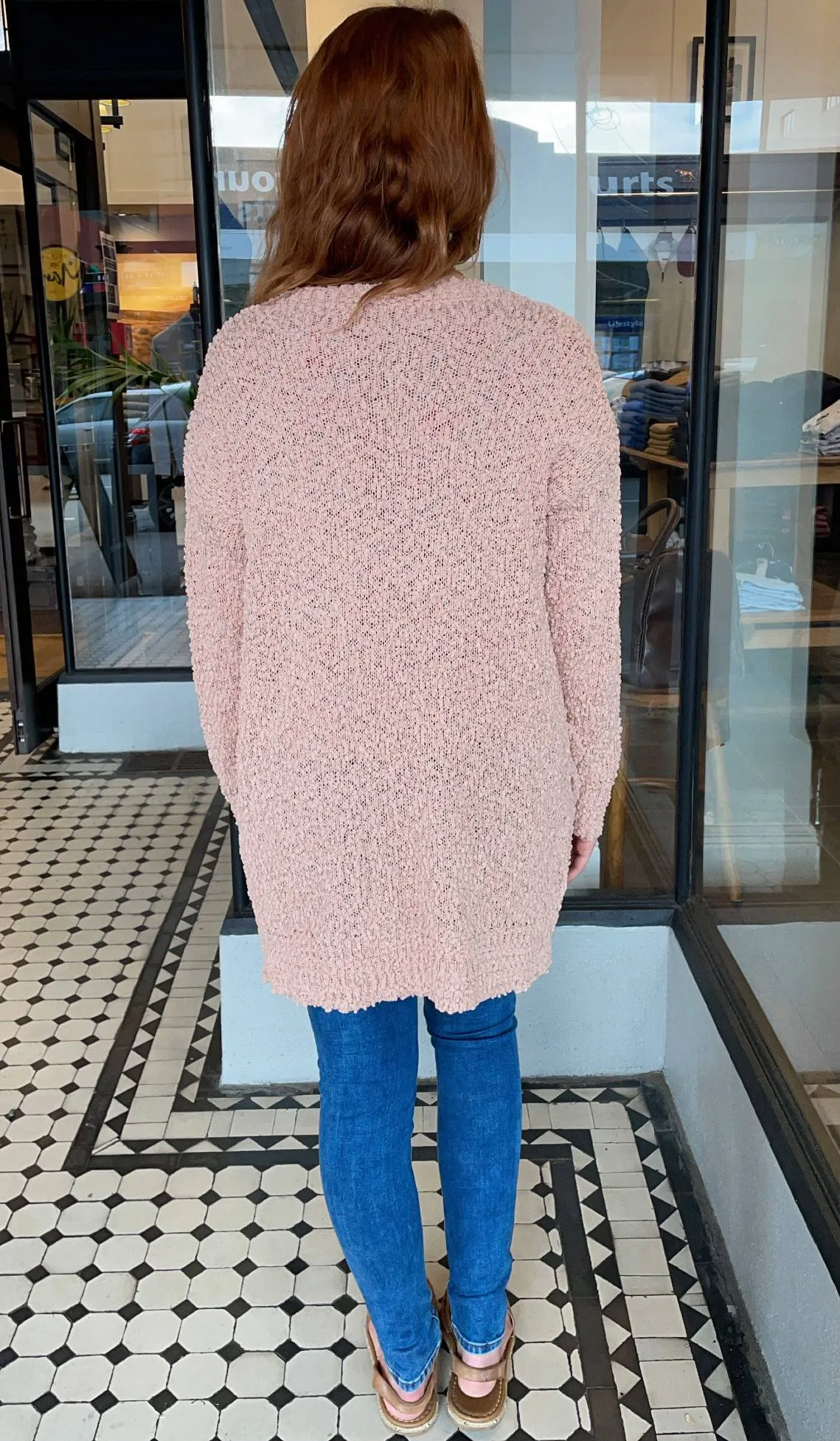 Hazel Cardigan Blush