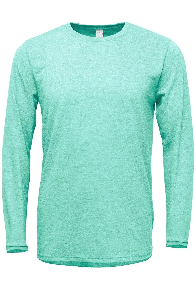 He Left The 99 Adult Soft-Tek Blend Long Sleeve Tee