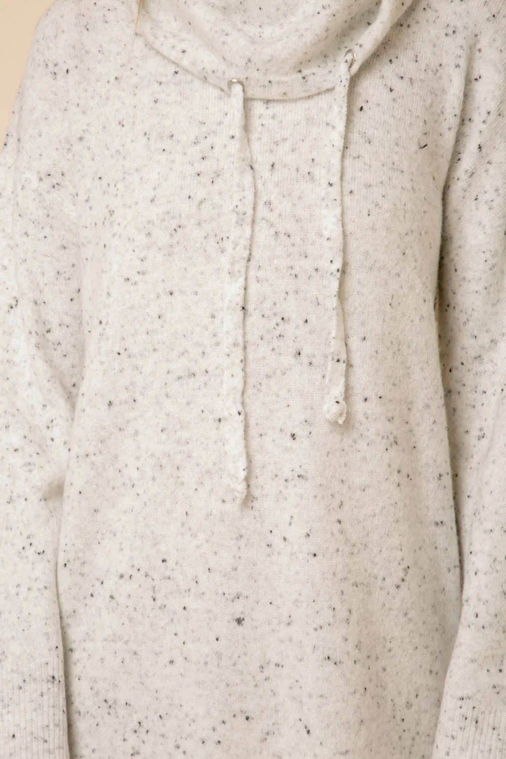 Holy Cowl Neck Sweater Dress