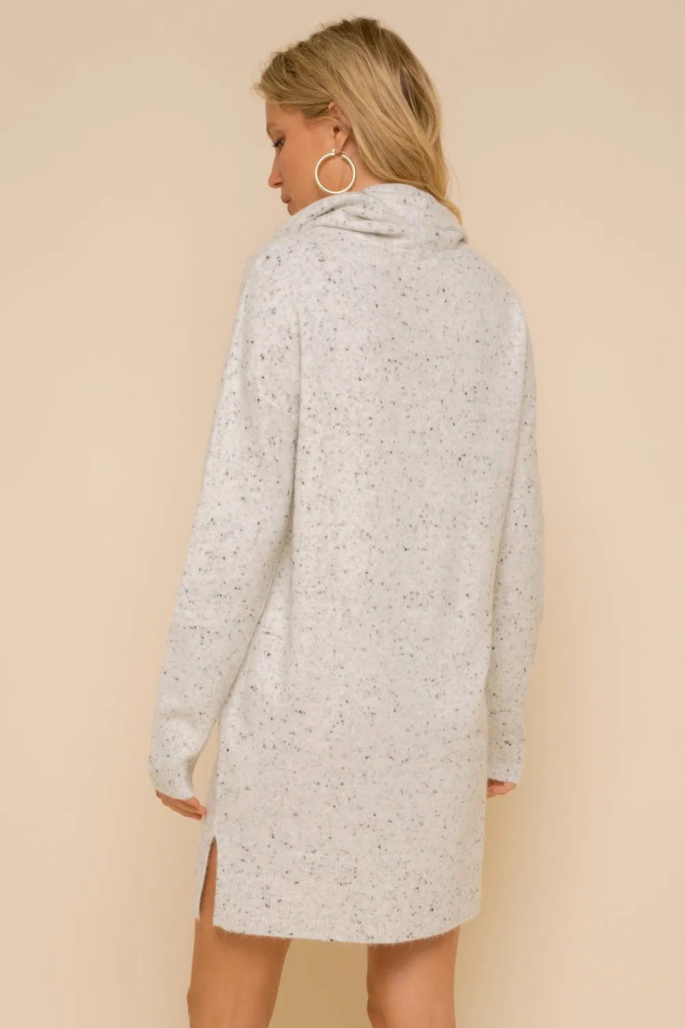 Holy Cowl Neck Sweater Dress