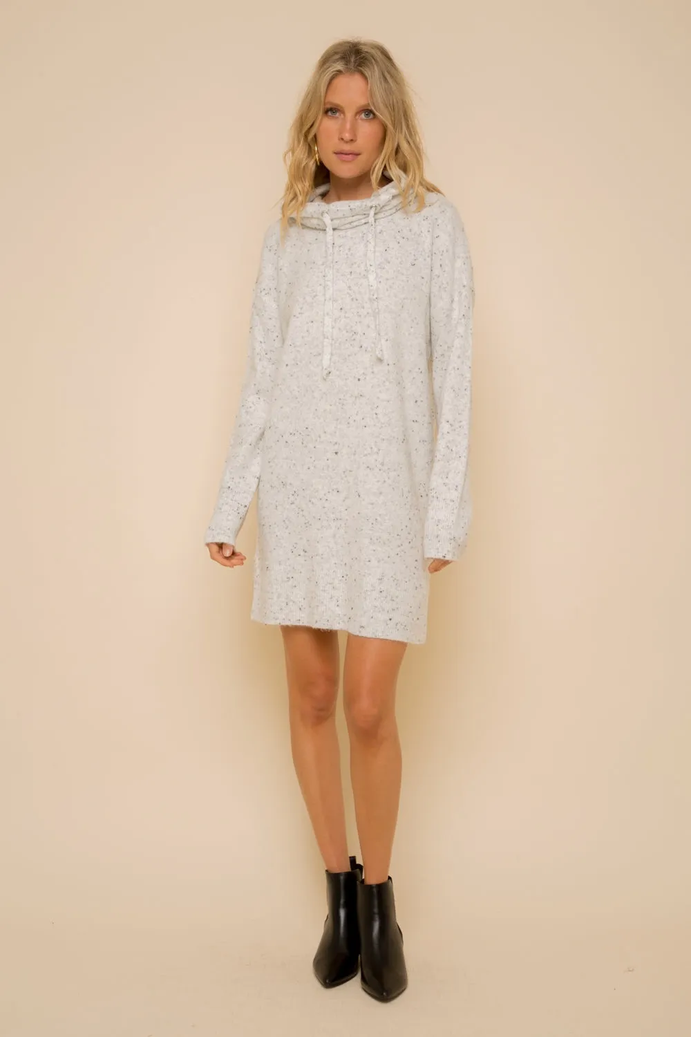Holy Cowl Neck Sweater Dress
