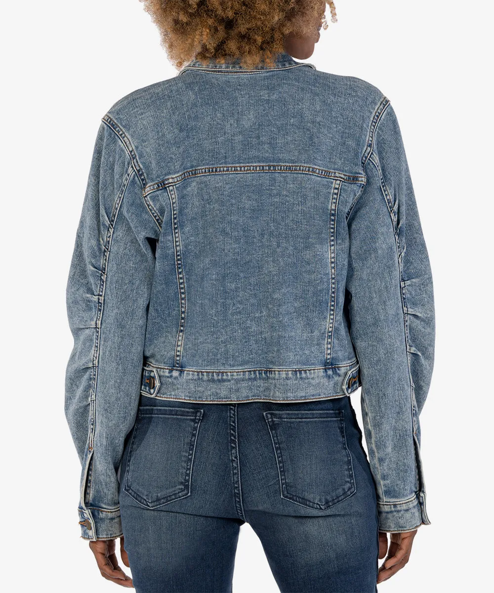 Jacqueline Denim Crop Jacket