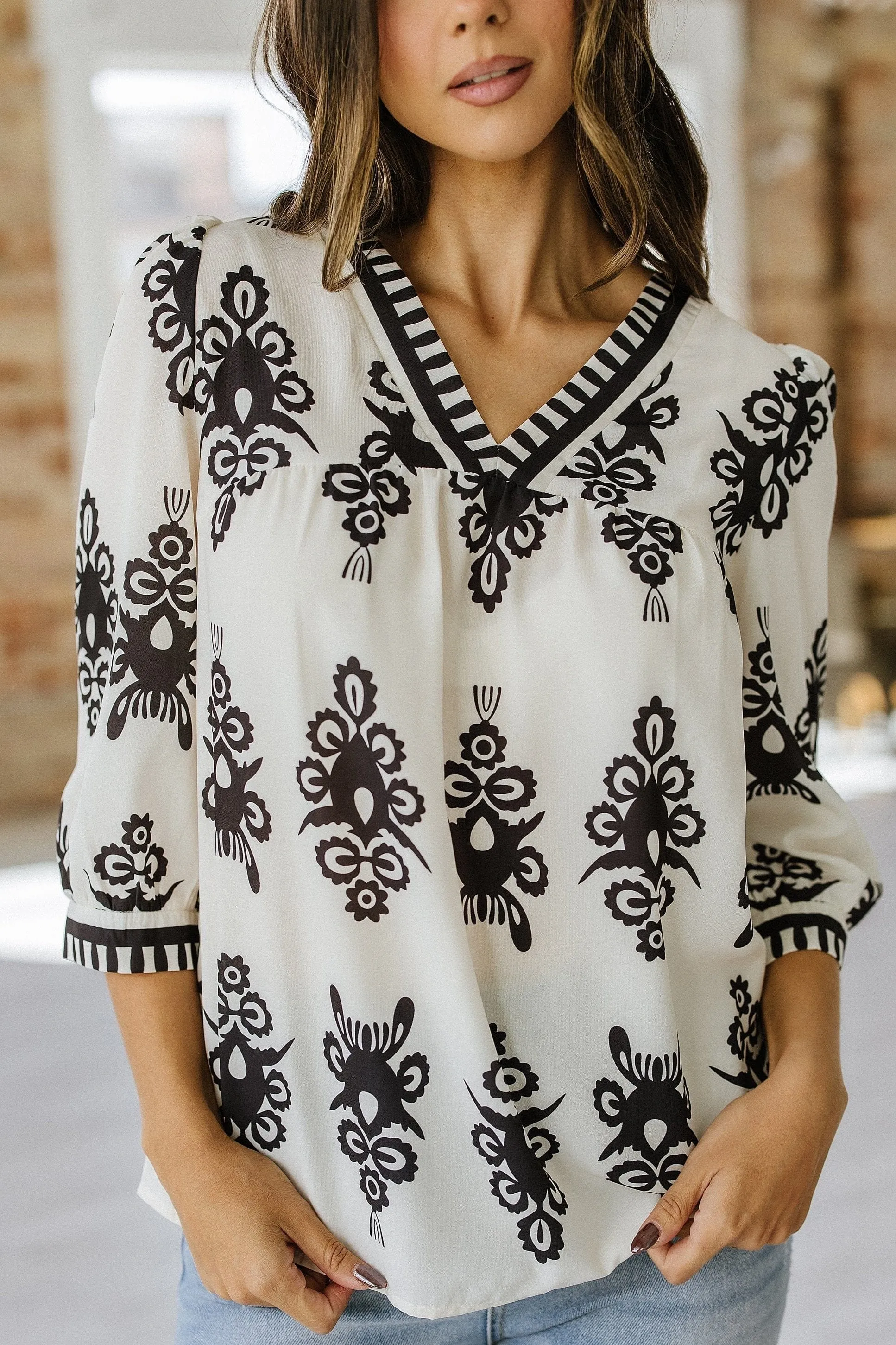Kate Puff Sleeve Blouse | DROPSHIP