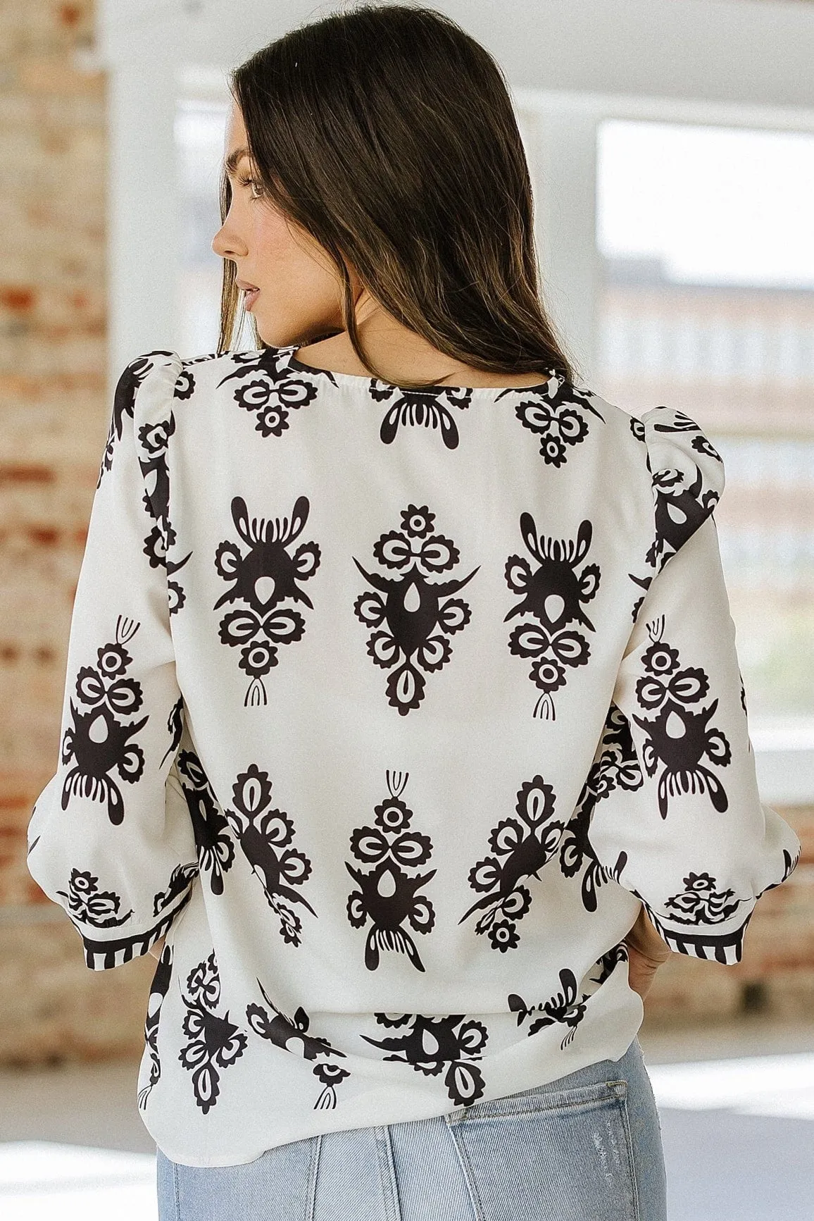Kate Puff Sleeve Blouse | DROPSHIP
