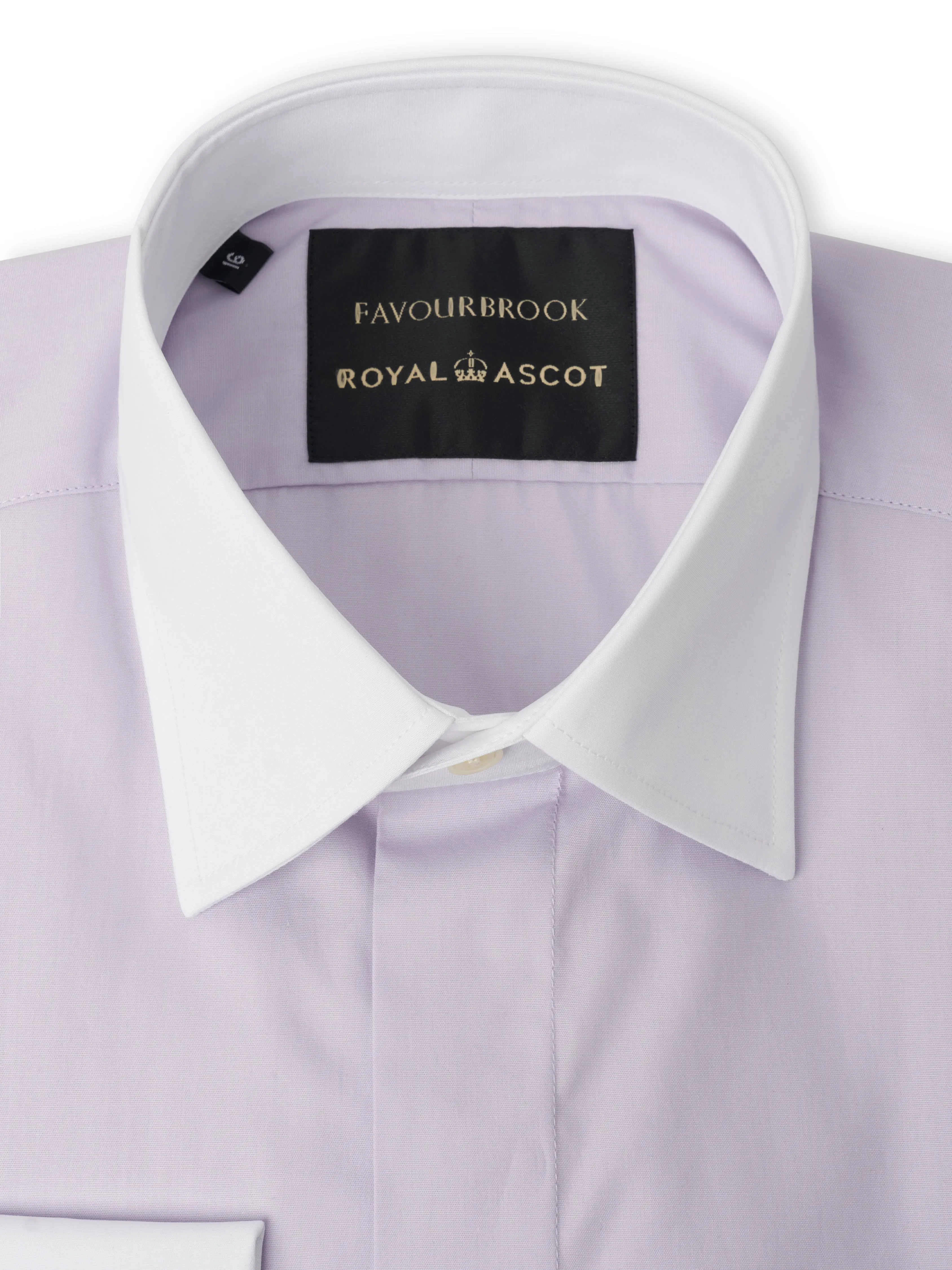 Lilac/White Steed Cotton Gatsby Shirt