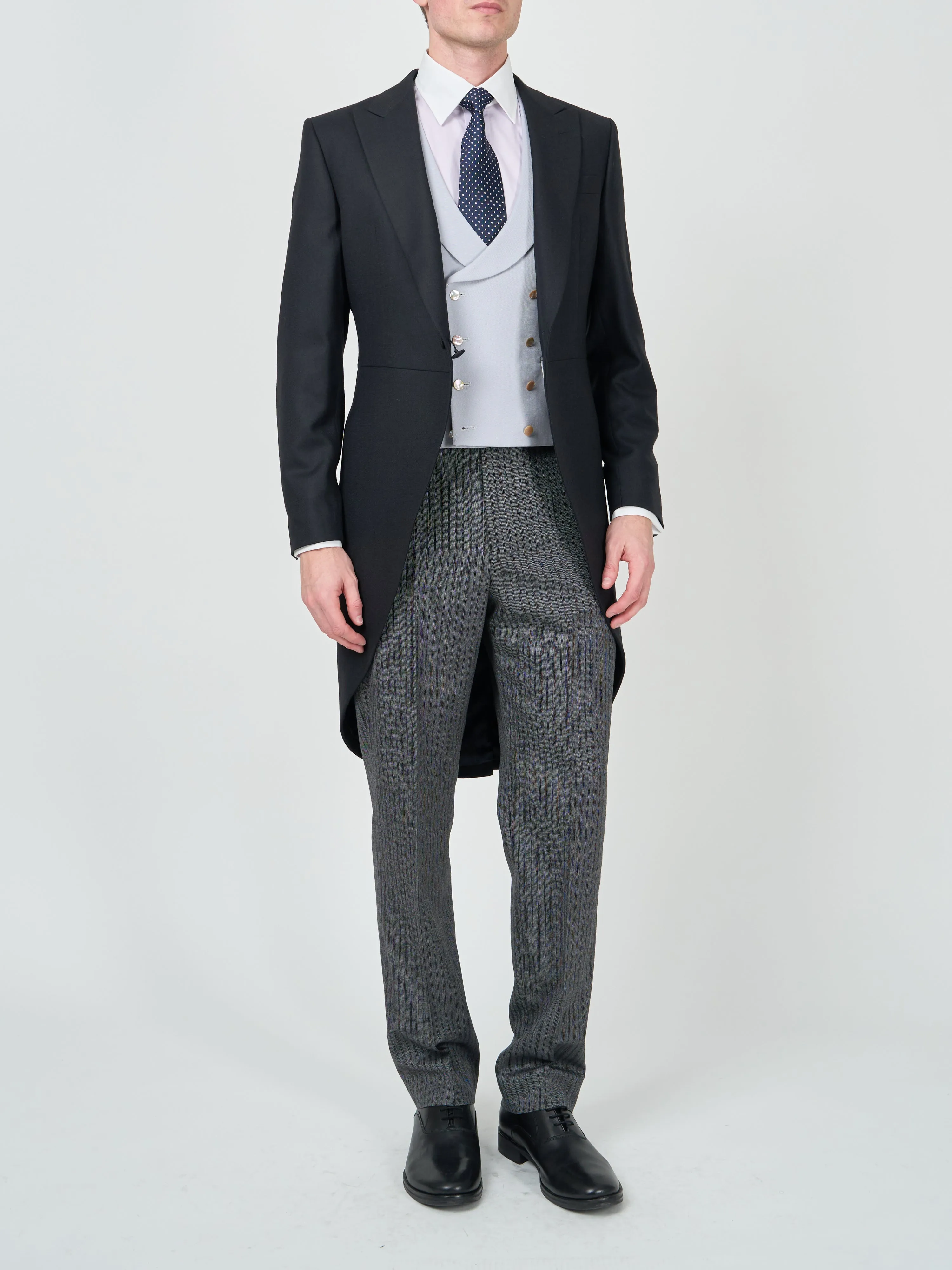 Lilac/White Steed Cotton Gatsby Shirt